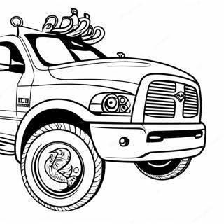 Ram Truck Ausmalbild 27513-25058