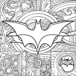 Batman Logo Ausmalbild 27553-25082