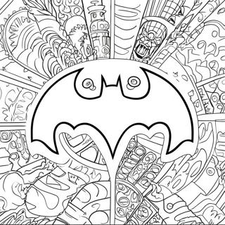 Batman Logo Ausmalbild 27553-25083