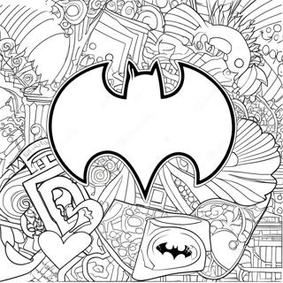 Batman Logo Ausmalbild 27553-25084