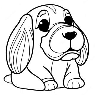 Basset Hound Ausmalbild 27583-25105