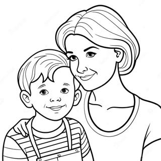 Mama Und Sohn Ausmalbild 27874-25330