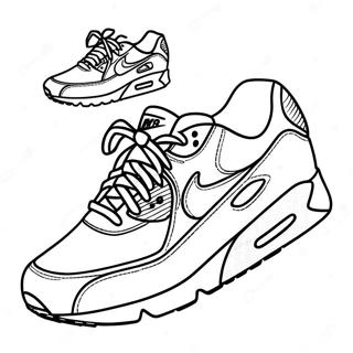 Air Max Sneaker Ausmalbild 28104-25516