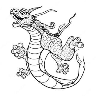 Majestatischer Shenron Fliegend Ausmalbild 28145-25549