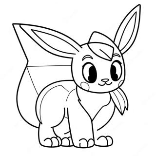 Glaceon Ausmalbild 28265-25636