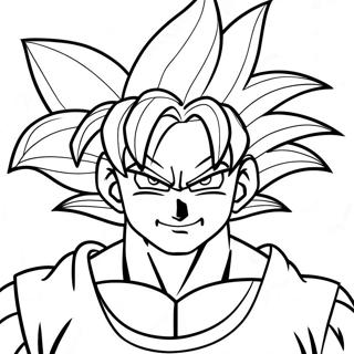 Goku Super Saiyan 4 Ausmalbilder