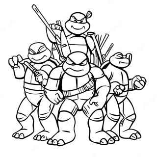 Tmnt 2012 Ausmalbild 28465-25794