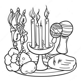 Kwanzaa Ausmalbild 2848-2307