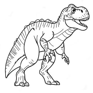 T Rex Ausmalbild 2868-2323