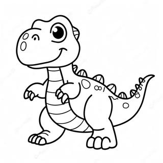 Susser Baby T Rex Ausmalbild 2869-2325