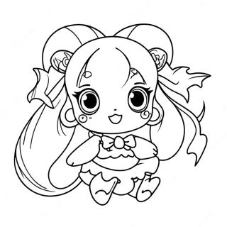 Magisches Ausmalbild Der Precure Transformation 28747-26014