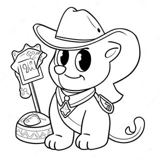 Sheriff Callie Ausmalbild 28846-26089