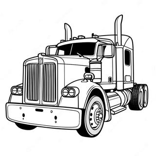 Klassisches Kenworth Lkw Ausmalbild 28977-26200