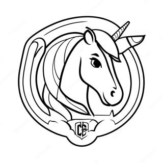 Colts Logo Ausmalbild 29066-26265