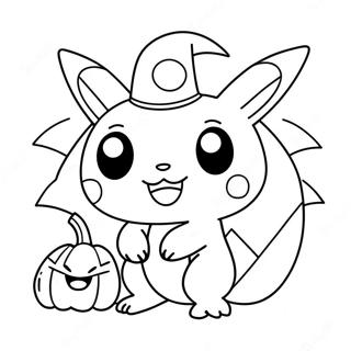 Susses Halloween Pokemon Ausmalbild 29266-26427