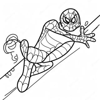 Spiderman Eidechse Ausmalbild 29296-26450