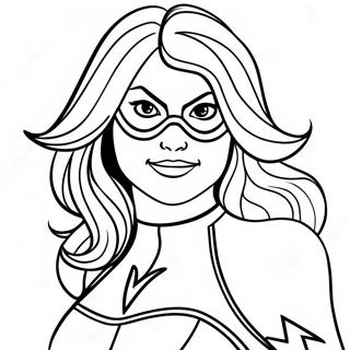 Ms Marvel Ausmalbild 29377-26507