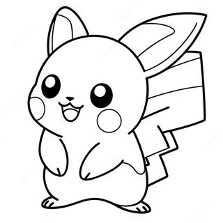 Charmantes Pikachu Pokemon Go Ausmalbild 29408-26534