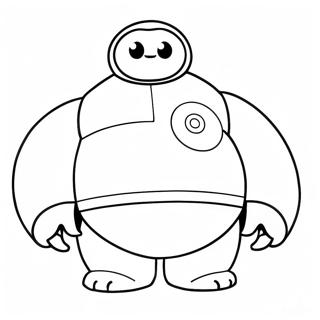 Baymax Ausmalbild 29637-26714