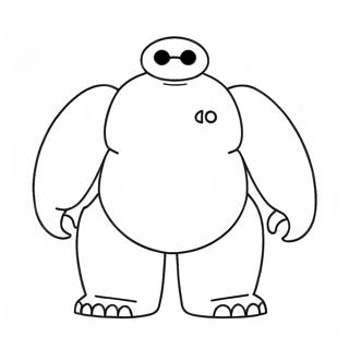 Baymax Ausmalbild 29637-26715
