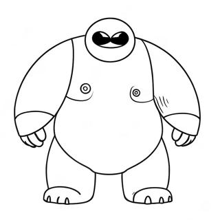 Baymax In Aktion Ausmalbild 29638-26719