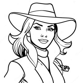 Carmen Sandiego Ausmalbild 29888-26905