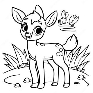 Bambi Ausmalbild 2988-2420