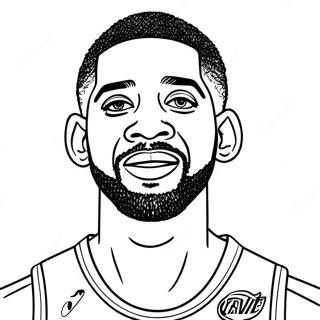 Kyrie Irving Ausmalbild 29958-26963