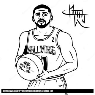 Kyrie Irving Ausmalbild 29958-26964