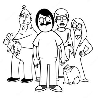 Bobs Burgers Ausmalbild 2998-2428