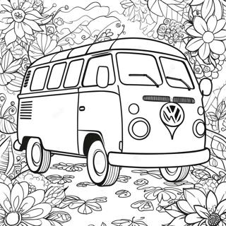 Klassischer Vw Van Ausmalbild 30109-27088