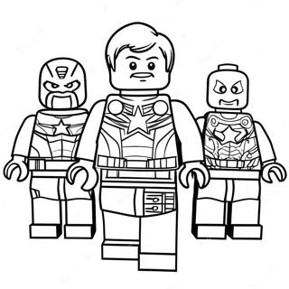 Lego Avengers Ausmalbild 3028-2450