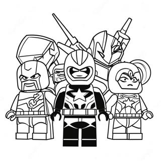 Lego Avengers Ausmalbild 3028-2474