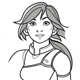 Korra Ausmalbild 30568-27446