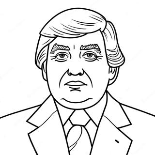 Donald Trump Ausmalbild 30578-27454