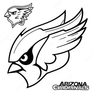 Arizona Cardinals Logo Ausmalbild 30658-27517