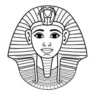 Ausmalbild Des Alten Agyptischen Pharaos 30699-27553