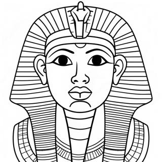 Ausmalbild Des Alten Agyptischen Pharaos 30699-27555