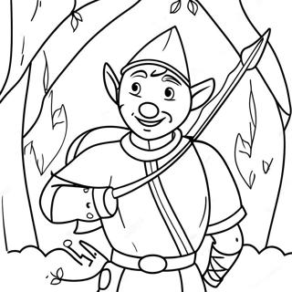 Robin Hood Mit Seinen Frohlichen Mannern Ausmalbild 30739-27588