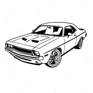 Dodge Challenger Ausmalbild 30838-27661