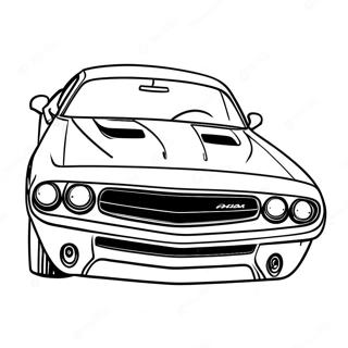 Dodge Challenger Ausmalbild 30838-27662