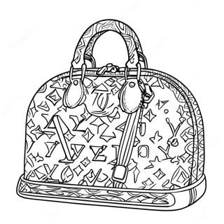 Louis Vuitton Logo Ausmalbild 30908-27719