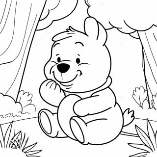 Winnie Puuh Oster Ausmalbild 30998-27789