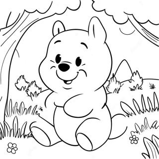 Winnie Puuh Oster Ausmalbild 30998-27792