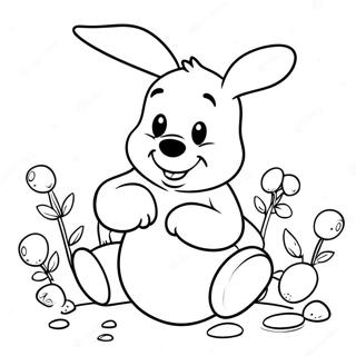 Osterhase Winnie Puuh Ausmalbild 30999-27794