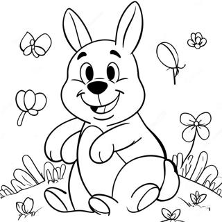 Osterhase Winnie Puuh Ausmalbild 30999-27796