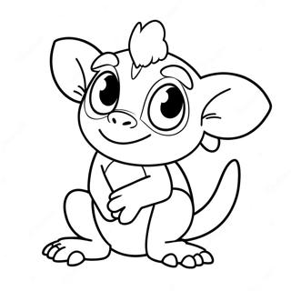 Grookey Ausmalbild 31078-27853