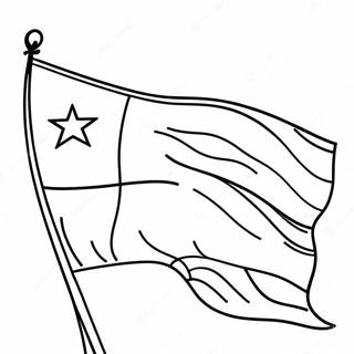 Chile Flagge Ausmalbild 31188-27943