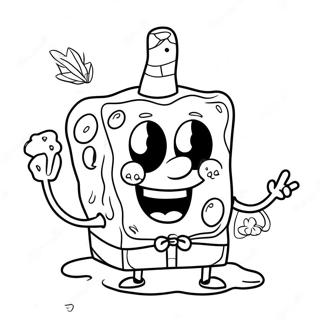 Spongebob Stoner Ausmalbild 31488-28183