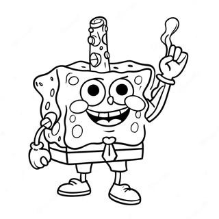 Spongebob Stoner Ausmalbild 31488-28184